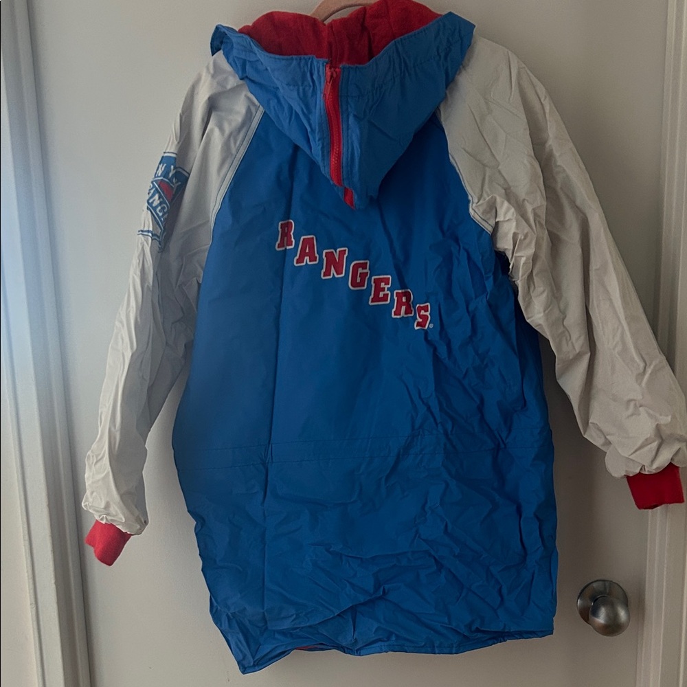 Kids Blue and White Rangers Jacket